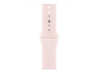 Apple - Band för smart klocka - 40 mm - storlek M/L - soft rosa - för Watch Hermès Series 7, Hermès Series 9, SE 3, Series 10, Series 11, Series 8, Series 9 MHY34ZM/A