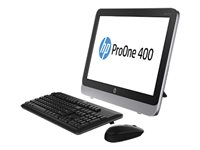 HP ProOne 400 G1 - allt-i-ett - Celeron G1820T 2.4 GHz - 4 GB - HDD 500 GB - LED 19.5" D5U13EA#AK8