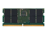 Kingston - DDR5 - modul - 16 GB - SO DIMM 262-pin - 4800 MT/s / PC5-38400 - CL40 - 1.1 V - ej buffrad - icke ECC - för Dell Inspiron 14, 16; Precision 34XX, 7770; Vostro 7620; Lenovo ThinkPad P15v Gen 3 KCP548SS8-16