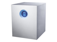LaCie 5big Thunderbolt 2 - Hårddiskarray - 30 TB - 5 fack (SATA-600) - HDD 6 TB x 5 - Thunderbolt 2 (extern) 9000504EK