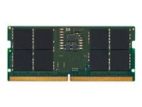 Kingston - DDR5 - modul - 16 GB - SO DIMM 262-pin - 5200 MT/s / PC5-41600 - CL42 - 1.1 V - ej buffrad - on-die ECC KCP552SS8-16