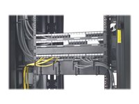APC Data Distribution Cable - Nätverkskabel - TAA-kompatibel - RJ-45 (hona) till RJ-45 (hona) - 4 m - UTP - CAT 5e - stigare - grå DDCC5E-013