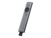 Logitech Spotlight Plus - Presentationsfjärrkontroll - 3 knappar - skiffer 910-005166