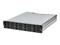 Seagate Exos X 2U12 - Halvledarenhet/hårddisk-array - 12 fack (SAS-3) - SAS 12Gb/s (extern) - kan monteras i rack - 2U D3835X000000DA
