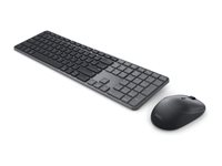 Dell Pro 7 KM726 - Sats med tangentbord och mus - Slimmad - trådlös - 2.4 GHz, Bluetooth 6.0 - QWERTY - USA, internationellt - grafit - med 3 years NBD Advance Exchange KM726-INT-EMEA