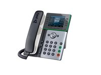 HP Poly Edge E350 - VoIP-telefon med nummerpresentation/samtal väntar - 3-riktad samtalsförmåg - SIP, SDP - midnattsblå, vit 82M89AA