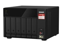 QNAP TVS-675 - NAS-server - 6 fack - SATA 6Gb/s - RAID 5, 6, 10 - RAM 8 GB - Gigabit Ethernet / 2.5 Gigabit Ethernet - iSCSI support TVS-675-8G