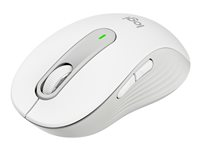 Logitech Signature M650 for Business - Mus - trådlös - 2.4 GHz, Bluetooth - Logitech Logi Bolt USB-mottagare - offwhite 910-006275