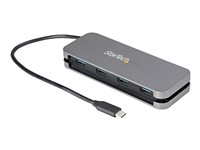 StarTech.com 4-port USB C-hubb - 4x USB-A - 5 Gbps USB 3.0 Type-C-hubb (USB 3.2/3.1 Gen 1) - USB-bussdriven - Bärbar USB-C till USB-A-adapterhubb för bärbara datorer - 28 cm lång kabel med kabelhantering - Hubb - 4 x USB 3.2 Gen 1 - skrivbordsmodell HB30CM4AB