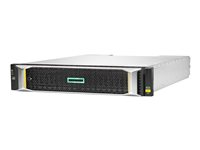 HPE Modular Smart Array 2062 10GBase-T iSCSI LFF Storage - 6th Generation - hårddiskarray - 3.84 TB - 12 fack (SAS-3) - SSD 1.92 TB x 2 - iSCSI (10 GbE) (extern) - kan monteras i rack - 2U R7J70A