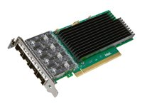 Intel Ethernet Network Adapter E835-XXVDA4 - Nätverksadapter - PCIe 4.0 x16 - 10/25 Gigabit SFP28 x 4 E835XXVDA4