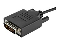 StarTech.com 2 m USB-C till DVI-kabel - 1920 x 1200 - Svart - USB/DVI-kabel - 24 pin USB-C (hane) till DVI-D (hane) - Thunderbolt 3 / USB 3.1 - 2 m - 1920 x 1200 (WUXGA) stöd - svart - för P/N: TB4CDOCK CDP2DVIMM2MB