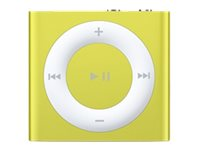 Apple iPod shuffle - Fjärde generation - digital spelare - 2 GB - gul MD774KS/A