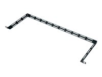 Middle Atlantic LBP-6A - Kabelhanteringsskena - black powder (paket om 10) LBP-6A
