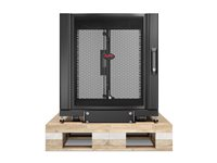 APC NetShelter SX - Rack skåp - svart - 12U - 19" - TAA-kompatibel - för P/N: SMT3000RMI2UC, SRT10KRMXLT, SRT3000RMXLA-NC, SRT3000RMXLT-NC, SRT5KRMXLTUS AR3103SP