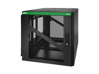 APC NetShelter - Rack - väggmontering - 12U - 19" - för P/N: SC500RM1U, SMT1000RM1U, SMT1500RM2UCNC, SMT750RM1U, SMT750RM2UCNC AR112SM