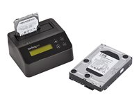 StarTech.com Hårddiskraderare och -dockningsstation för 2,5/3,5" SATA SSD/HDD - USB 3.0 - Hårddiskraderare - svart - för P/N: SVA12M5NA SDOCK1EU3P