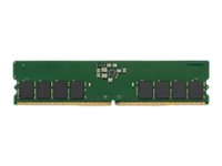 Kingston - DDR5 - modul - 16 GB - DIMM 288-pin - 4800 MT/s / PC5-38400 - CL40 - 1.1 V - ej buffrad - icke ECC - för Dell OptiPlex 7000; Lenovo ThinkCentre M80s Gen 3; M80t Gen 3; M90s Gen 3; M90t Gen 3 KCP548US8-16