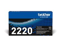 Brother TN2220 - Svart - original - tonerkassett - för Brother DCP-7060, 7065, 7070, HL-2250, MFC-7360, 7460, 7860; FAX-2840, 2940 TN2220