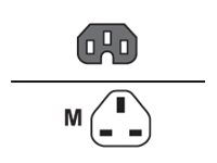 Cisco - Strömkabel - IEC 60320 C15 till BS 1363 (hane) - 2.5 m - Storbritannien CAB-C15-ACU=