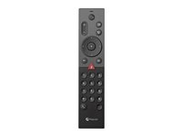 HP Poly - Fjärrkontroll till videokonferenssystem - radio - svart 874R8AA