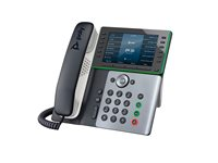 HP Poly Edge E550 - VoIP-telefon med nummerpresentation/samtal väntar - 3-riktad samtalsförmåg - SIP, SDP - midnattsblå, vit 82M91AA