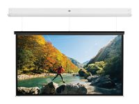 Da-Lite DescenderPro - Projektorduk - takmontering - motoriserad - 230 V - 94" (238 cm) - 4:3 - Matte White - RAL 9016 10101736