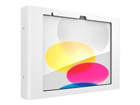 Compulocks iPad 10th-11th (A16) Gen Swell Enclosure Wall Mount White - Hölje - för surfplatta - vit - skärmstorlek: 10.9" - väggmonterbar - för Apple 10.9-inch iPad Wi-Fi, Wi-Fi + Cellular 209SWLW