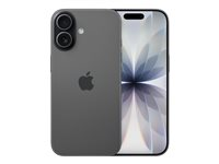 Apple iPhone 17 - 5G smartphone - dual-SIM / Internminne 256 GB - OLED-skärm - 6.3" - 2622 x 1206 pixlar (120 Hz) - 2 bakre kameror 48 MP, 48 MP - front camera 18 megapixlar - svart MG6J4QN/A