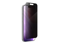 ZAGG InvisibleShield Glass Elite - Skärmskydd för mobiltelefon - glas - med sekretessfilter - för Apple iPhone 17 Pro 200118657