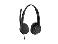 HP Poly Mission 425 - Mission 400 Series - headset - på örat - kabelansluten - USB-C, USB-A - svart - Certifierad för Microsoft-teams, Zoomcertifierad, Works With Chromebook Certified C01B6AA#AC3