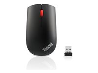 Lenovo ThinkPad Essential Wireless Mouse - Mus - optisk - 3 knappar - trådlös - 2.4 GHz - trådlös USB-mottagare - Campus - för ThinkPad T16 Gen 4 21QN 4X30M56887