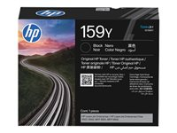 HP 159Y - Extra lång livslängd - svart - original - LaserJet - box - tonerkassett (W1590Y) - för P/N: 675S3A#BAZ W1590Y