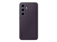 Samsung EF-GS921 - Baksidesskydd för mobiltelefon - silikon - mörkviolett - för Galaxy S24 EF-GS921CEEGWW