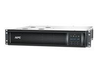 APC Smart-UPS 1000VA LCD RM - UPS (kan monteras i rack) - AC 120 V - 700 Watt - 1000 VA - 1-fas - USB - utgångskontakter: 6 - 2U - svart - med APC SmartConnect SMT1000RM2UC