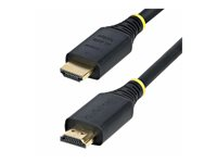 StarTech.com - Ultra High Speed - HDMI-kabel - HDMI hane till HDMI hane - 1 m - skärmad - svart - passiv, 4K120Hz stöd, 8K60 Hz (7680 x 4320) stöd HDMI21-CBL-8K60-1M
