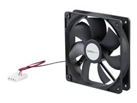 StarTech.com 120x25mm Dual Ball Bearing Computer Case Fan w/ LP4 Connector (FANBOX12) - Fläktsats för system - 120 mm FANBOX12