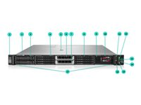 HPE ProLiant Compute DL360 Gen12 Network Choice - kan monteras i rack ingen CPU - 0 GB - ingen HDD P72176-B21