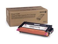 Xerox Phaser 6280 - Hög kapacitet - magenta - original - tonerkassett - för Phaser 6280/YN, 6280DN, 6280N 106R01393