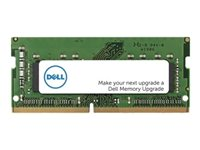Dell - DDR4 - modul - 8 GB - SO DIMM 260-pin - 3200 MHz / PC4-25600 - 1.2 V - ej buffrad - icke ECC - Uppgradering AB371023
