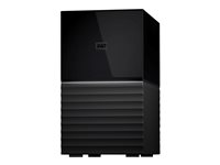 WD My Book Duo WDBFBE0280JBK - Hårddiskarray - 28 TB - 2 fack - HDD 14 TB x 2 - USB 3.1 Gen 1 (extern) WDBFBE0280JBK-EESN