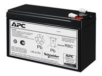 APC Replacement Battery Cartridge #176 - UPS-batteri - 6 x batteri - Bly-syra - 7 Ah - svart APCRBC176
