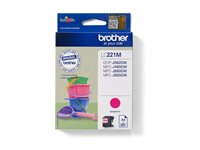 Brother LC221M - Magenta - original - bläckpatron - för Brother DCP-J562DW LC221M