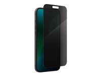 ZAGG InvisibleShield Glass Elite Privacy - Skärmskydd för mobiltelefon - glas - med sekretessfilter - 2-vägs - för Apple iPhone 15 Plus, 16 Plus 200114867