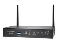 SonicWall TZ470W - Säkerhetsfunktion - 1GbE, 2.5GbE - Wi-Fi 5 - 2.4 GHz, 5 GHz - skrivbord 02-SSC-8057