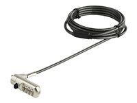 StarTech.com 2 m kabellås för bärbar dator - Nano-spår - anpassningsbar kombination - Compatible with Kensington - lås för säkerhetskabel - 2 m LTLOCKNANO