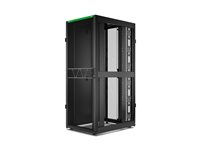 APC NetShelter SX Gen 2 - Rack skåp - 1991 H x 800 B x 1070 D mm, med sidor - golvstående - svart - 42U - 19" - TAA-kompatibel - för P/N: SMT1000RM1U, SMT750RM1U, SRTL10KRM4UT, SRTL5KRM2UI-HW, SRTL5KRM2UT-HW, SRTL8KRM4UT AR3180B2