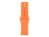 Apple - Band för smart klocka - 40 mm - storlek M/L - klementin - för Watch Hermès Series 7, Hermès Series 9, SE 3, Series 10, Series 11, Series 8, Series 9 MHY74ZM/A