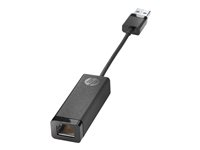 HP USB 3.0 to RJ45 Adapter G2 - Nätverksadapter - USB 3.0 - Gigabit Ethernet x 1 (paket om 120) - för HP 250 G9 Notebook 4Z7Z7A6