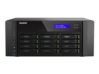 QNAP QAI-h1290FX - NAS-server - 12 fack - SATA-600 / NVMe - RAID JBOD, 0, 1, 5, 6, 10, 50, 60 - RAM 128 GB - 25 Gigabit Ethernet / 2.5 Gigabit Ethernet - iSCSI support QAI-H1290FX-7302P-128G